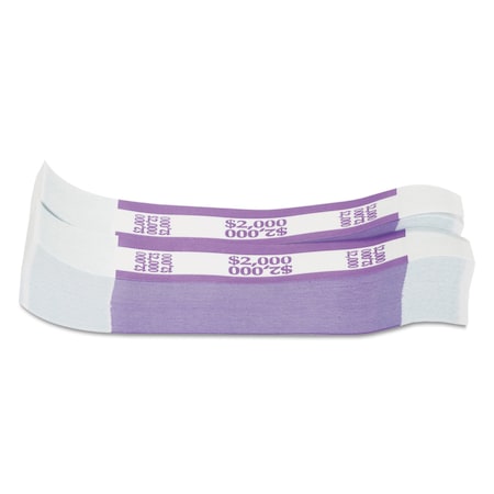 Coin-Tainer Currency Strap, 2000, Violet, PK1000 216070H19
